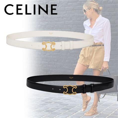 celine medium triomphe belt|celine triomphe belt reviews.